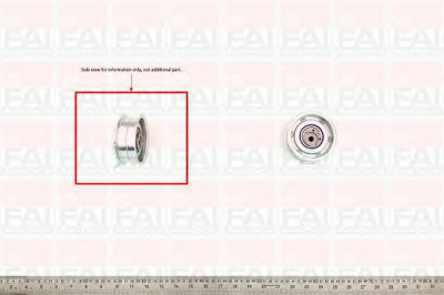 FAI AUTOPARTS t9307 -  Натяжной ролик, ремень ГРМ
